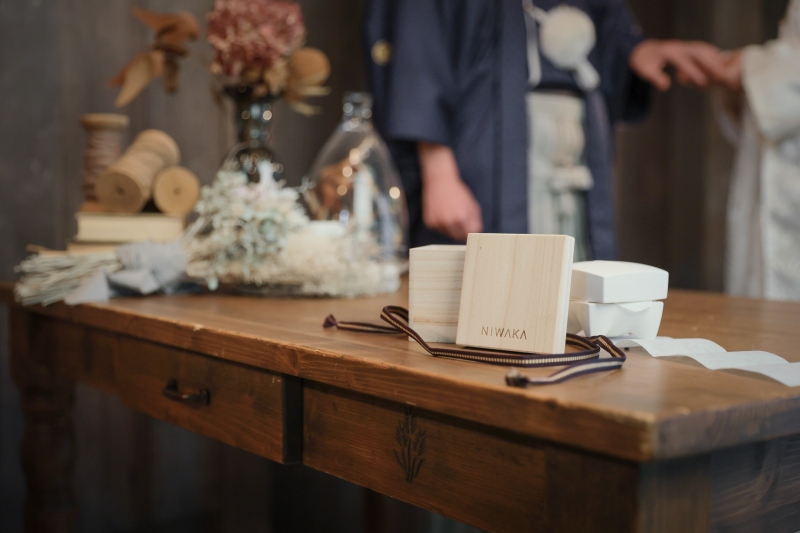 指輪のケースも