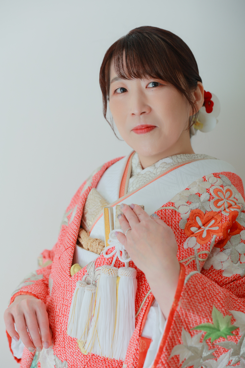 新婦様のソロショット