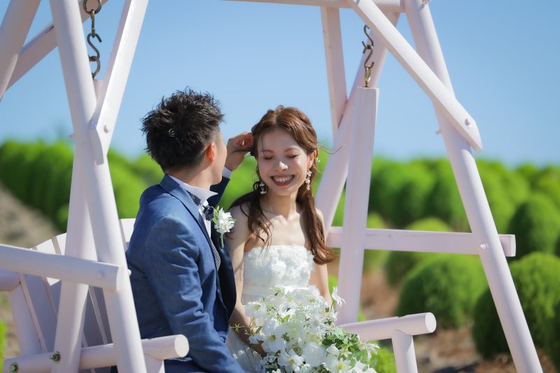 ブランコもありますよ