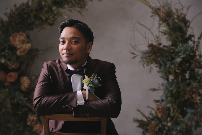 新郎様ソロショット