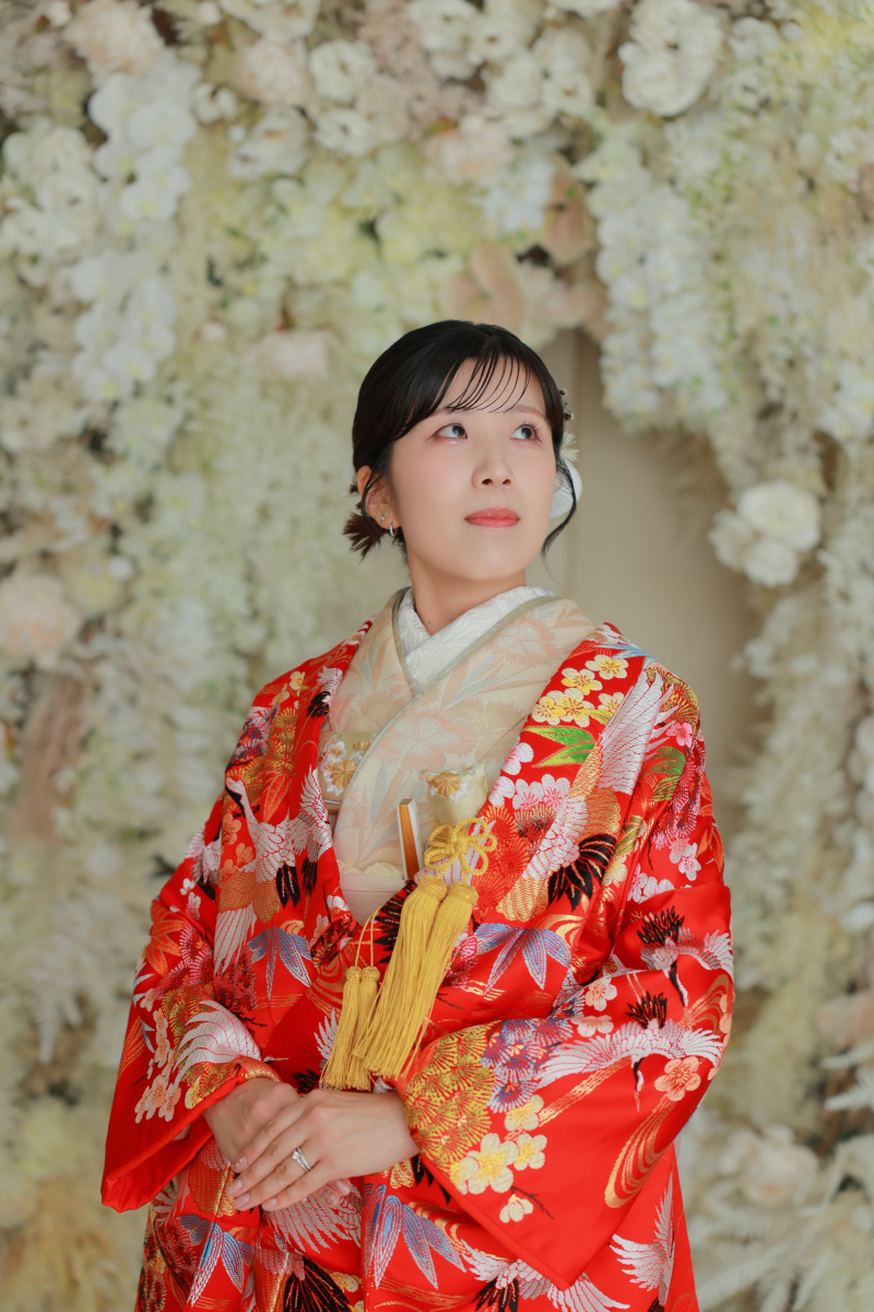 新婦様のソロショット