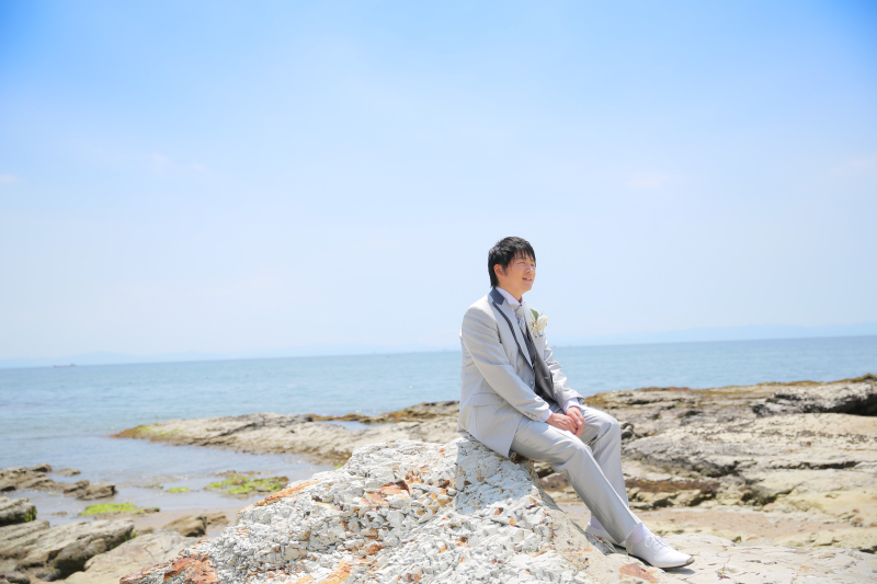 新郎様ソロショット