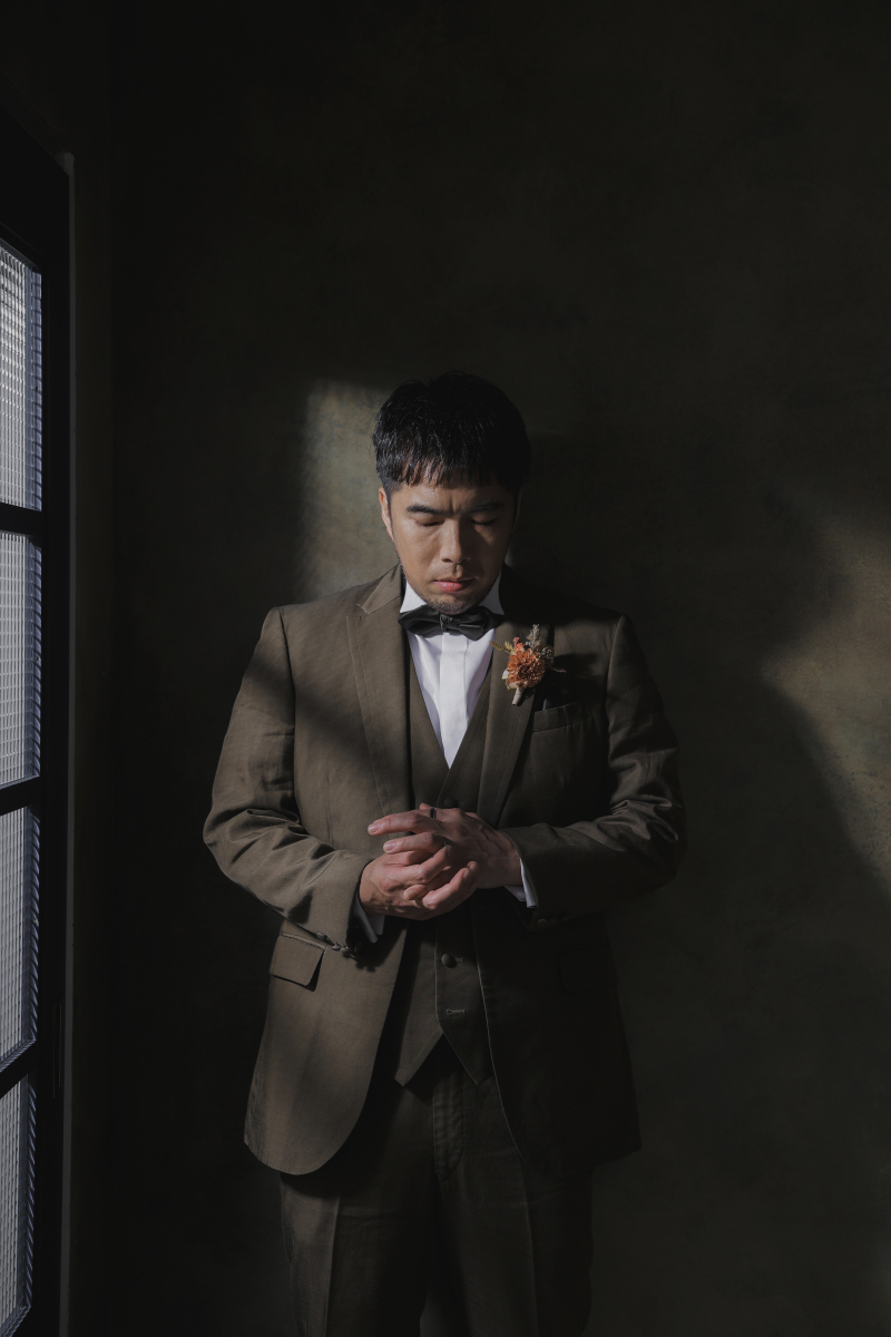 新郎様のソロショット