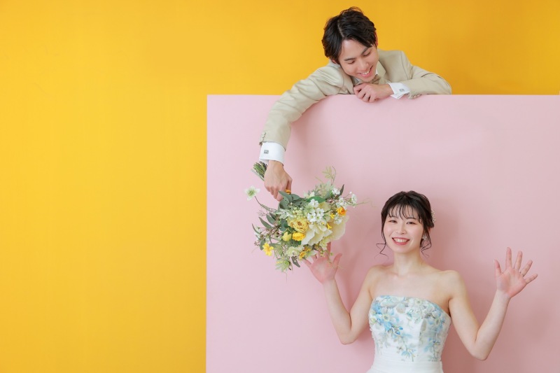 自由なフォトウェディング！