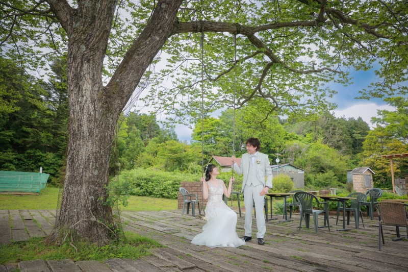 ブランコも可愛い!