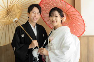 屋内庭園スタジオ撮影