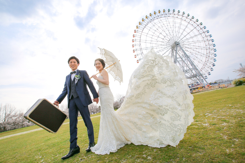 観覧車とともに