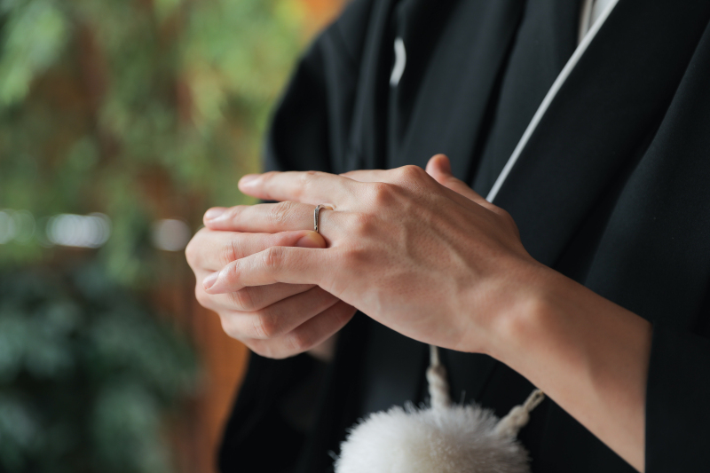 お手元ショット