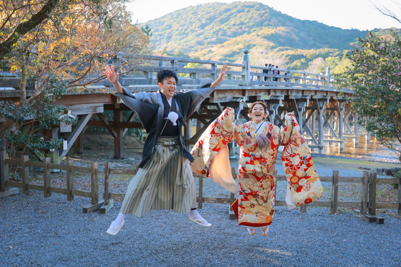 最後は大ジャンプ！