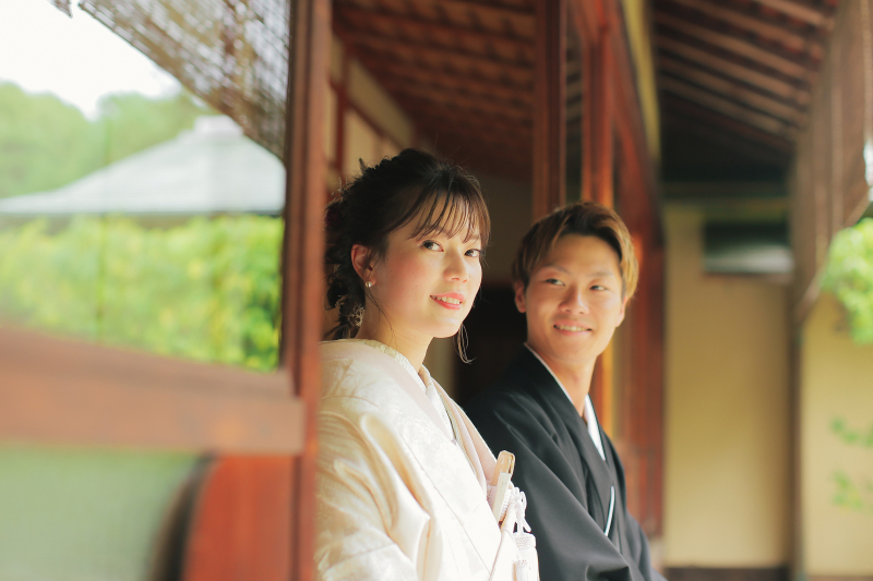 縁側でのシーン