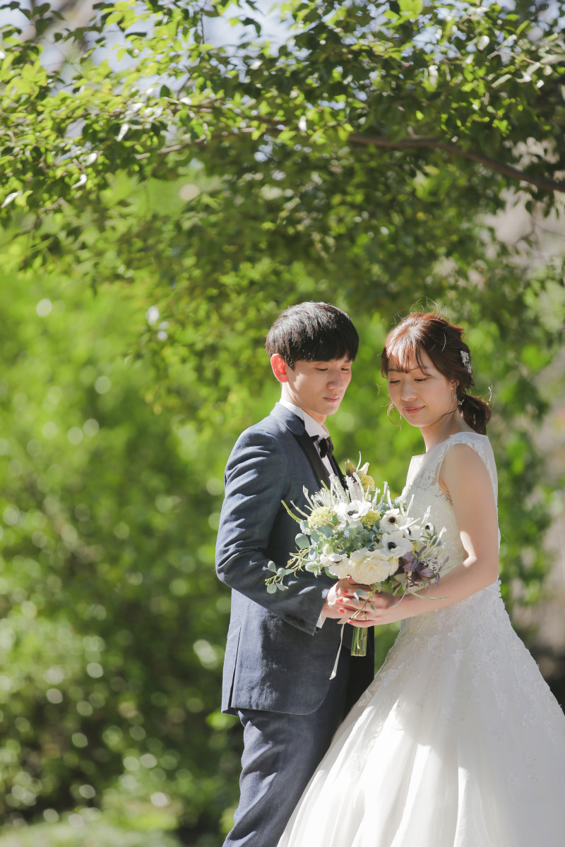 緑のキラキラ感を出して