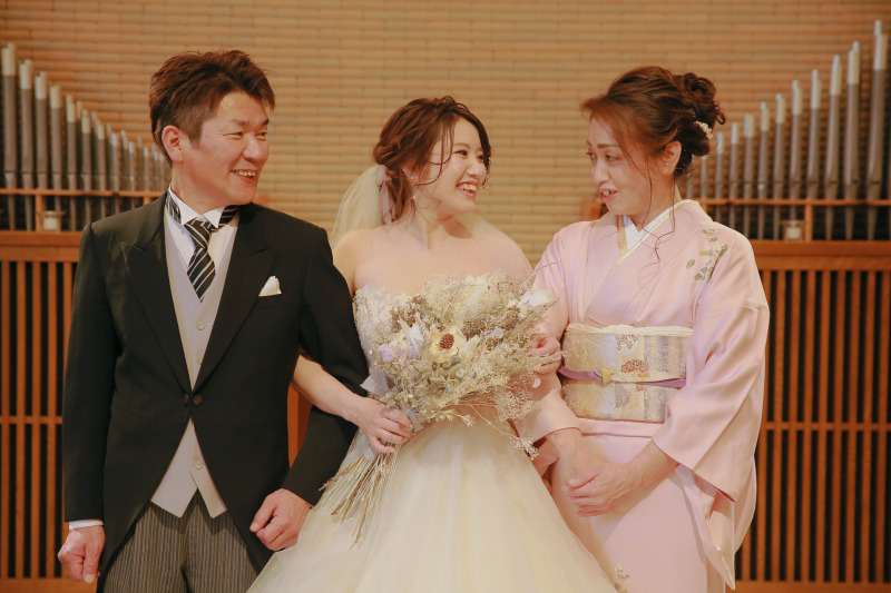 ご両親への感謝を