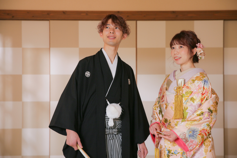 色打掛と黒紋付!!