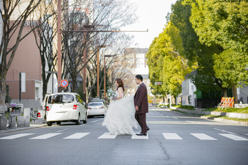 久屋大通での撮影です
