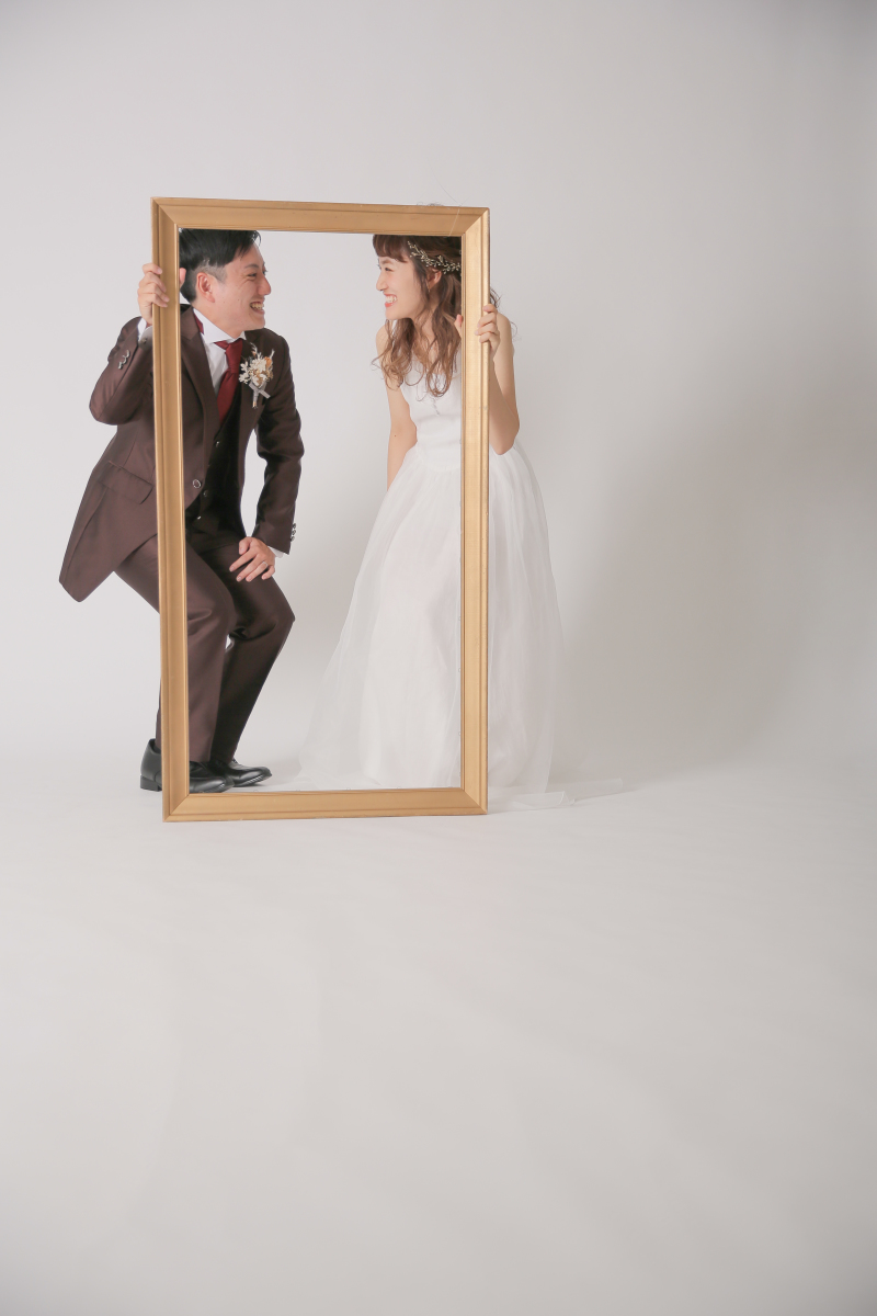 スタジオの小物も使えます!