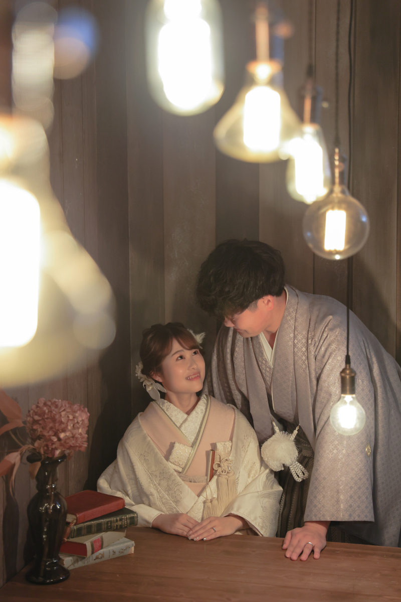 寄り添いあって。