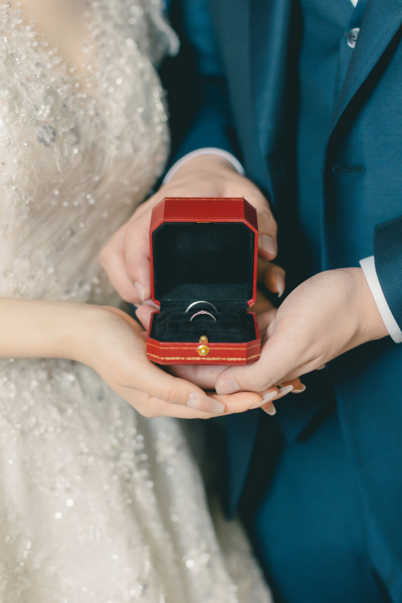 おふたりの大切な指輪と！