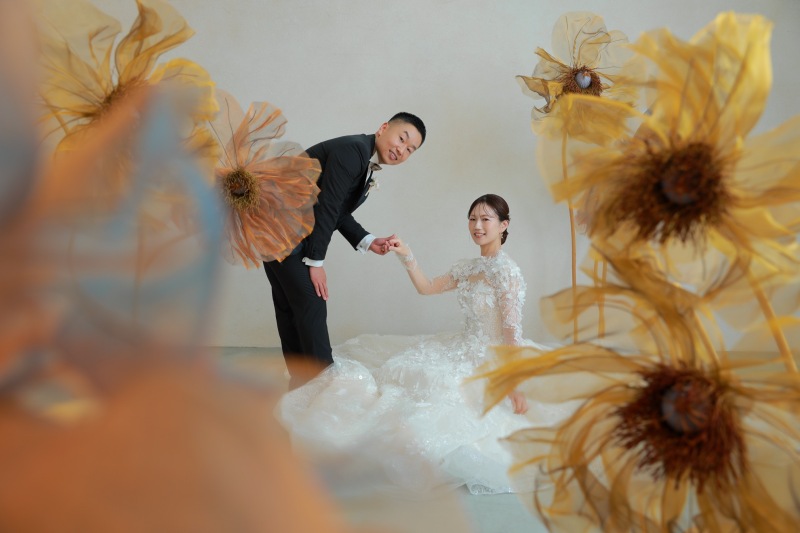 とっておきのドレスで