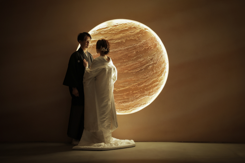 新婦様の後ろ姿