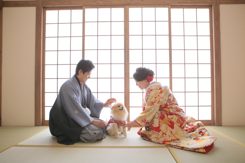 大切な愛犬と一緒に撮影しませんか？