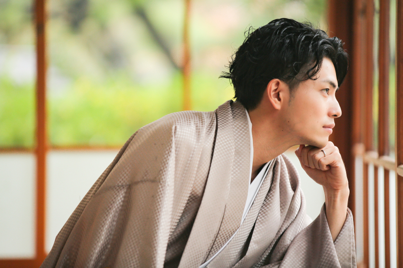 ご新郎様のソロショット