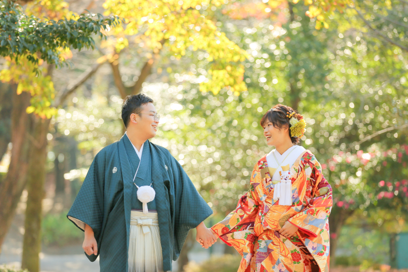 緑の葉のキラキラ