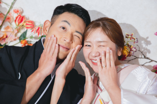 ハウススタジオで華やかに！