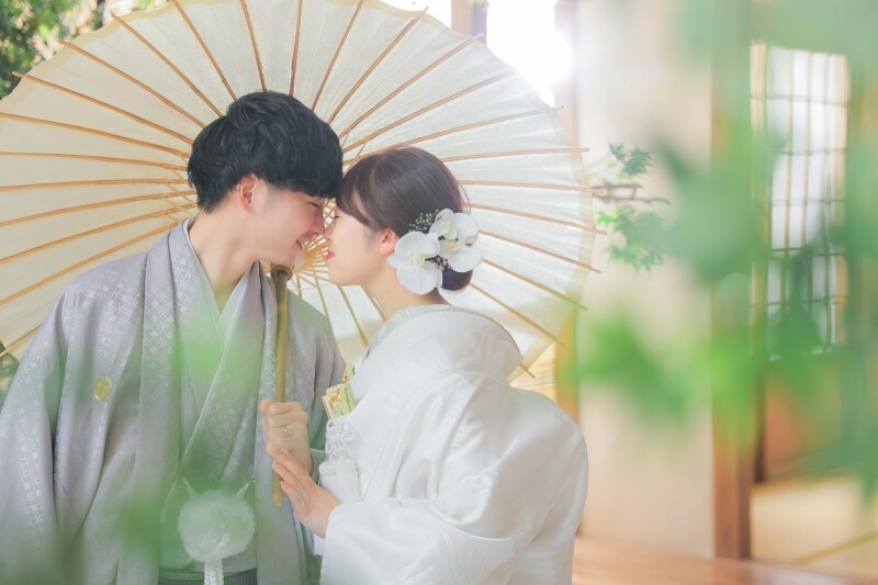 光に照らされて