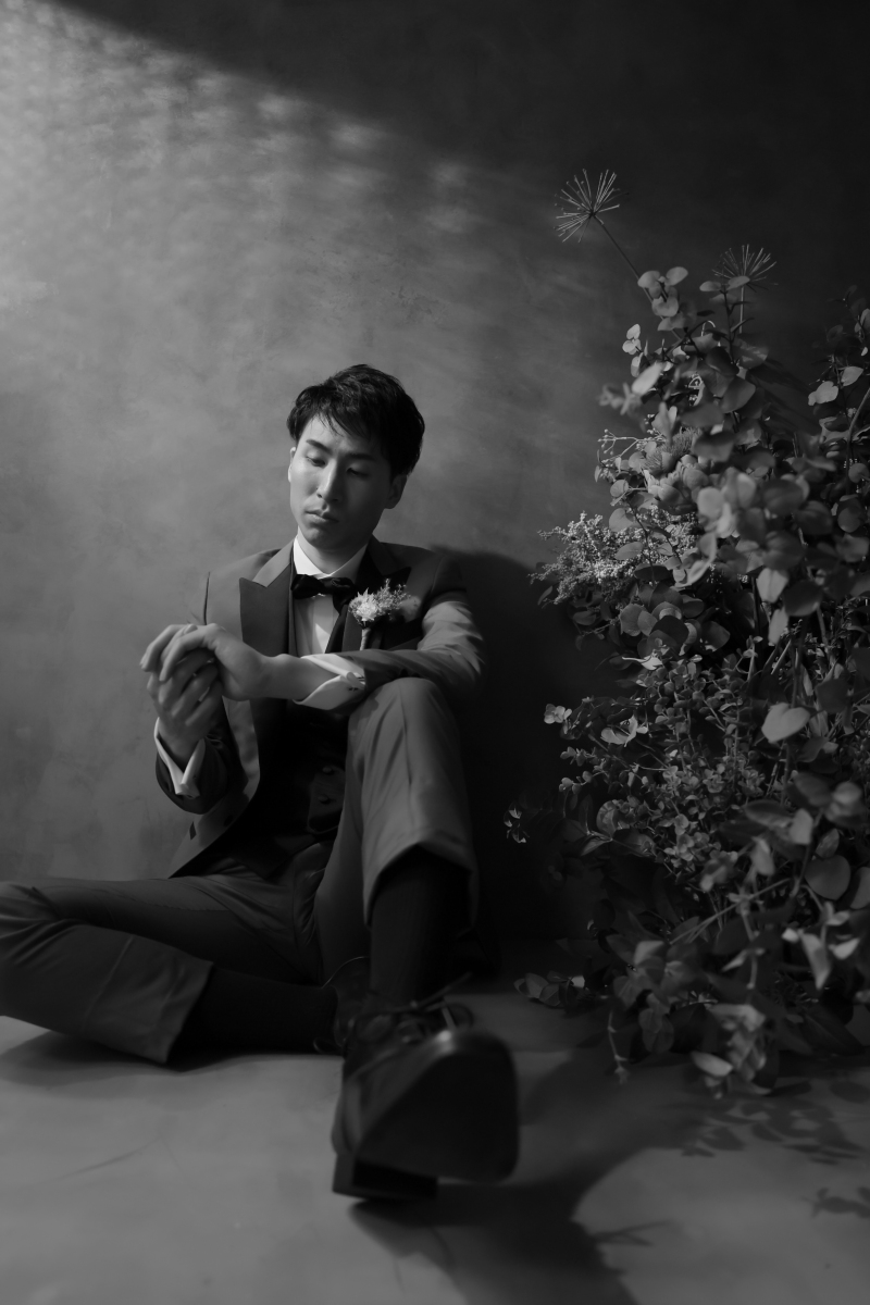 ご新郎様ソロショット