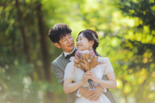 名古屋の公園での撮影