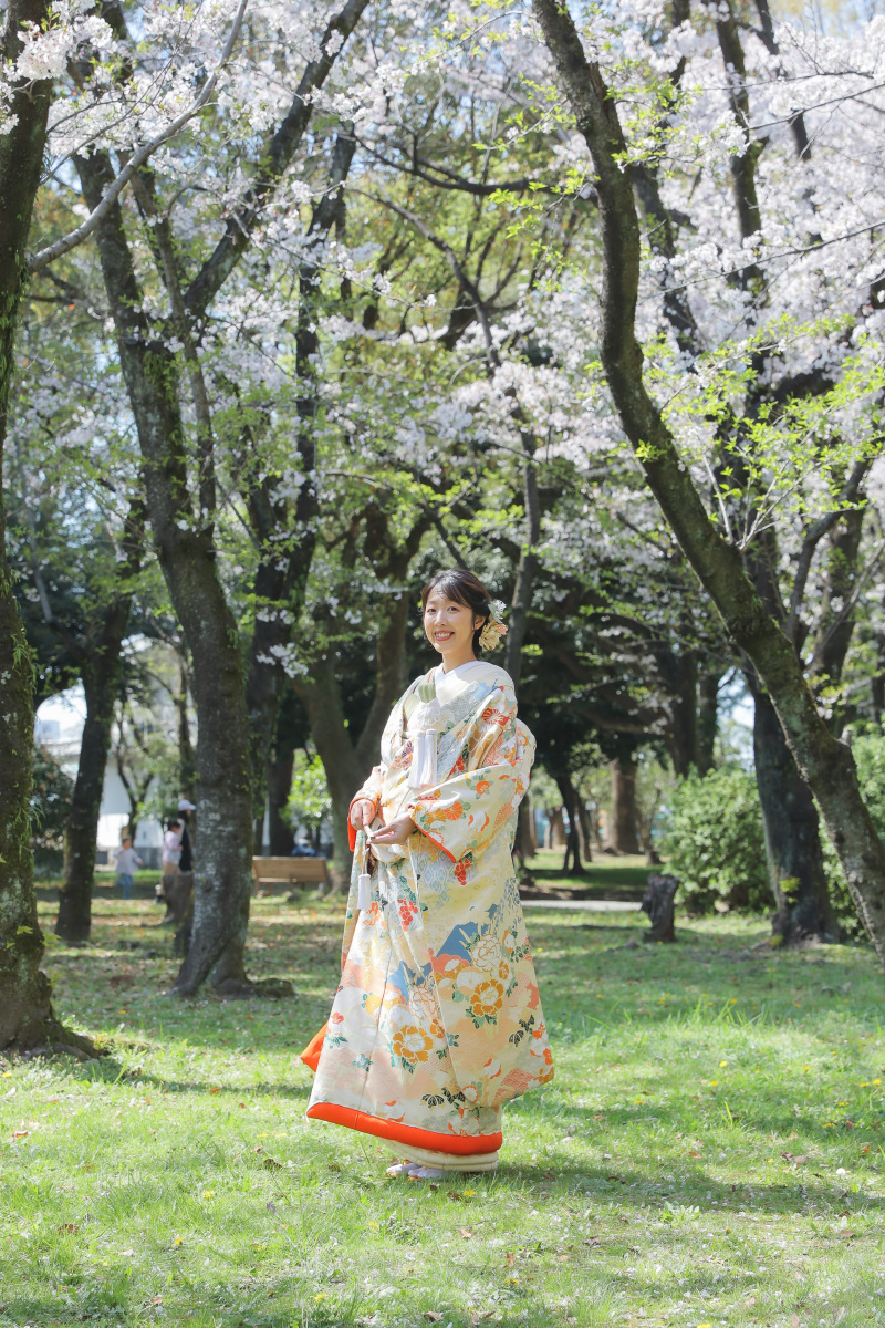 新婦様のソロショット