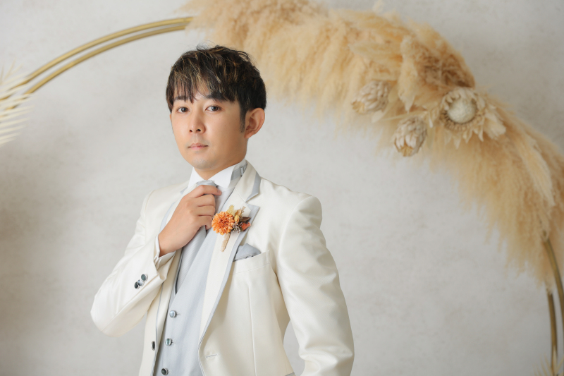 新郎様ソロショット