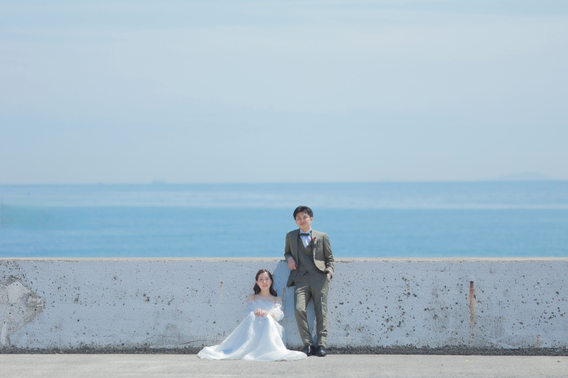 お座りショット