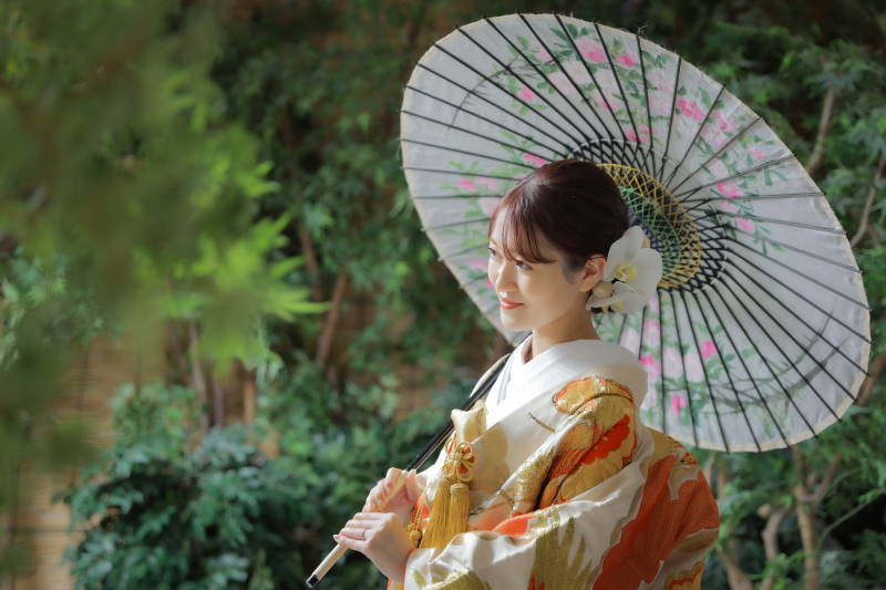 新婦様のソロショット