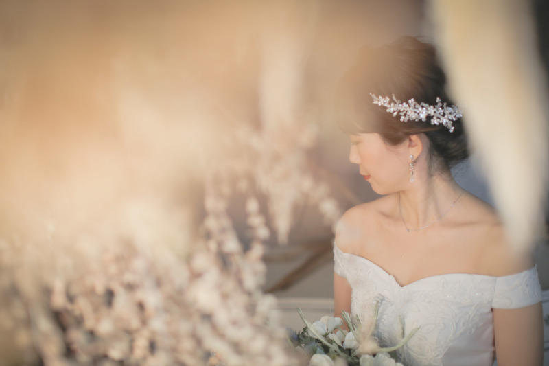 新婦ソロショット