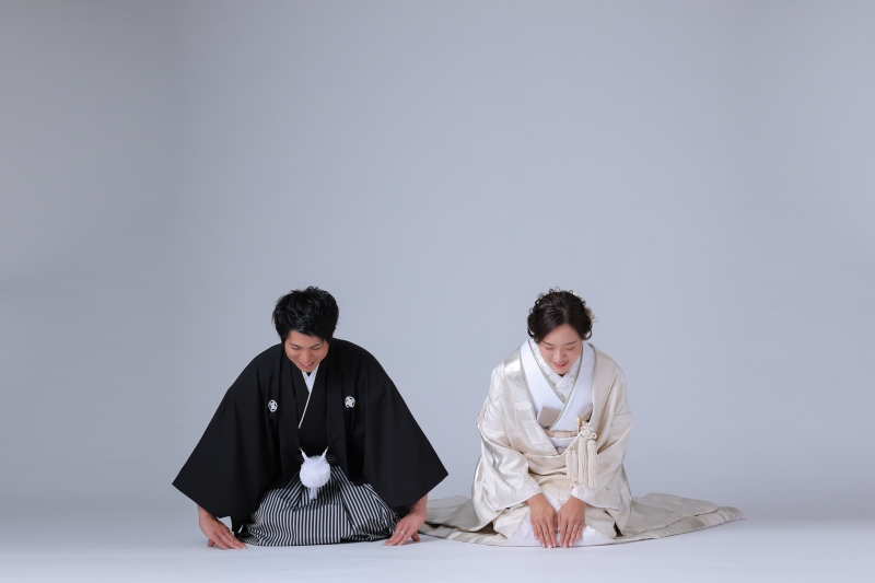 正座・お辞儀のショット