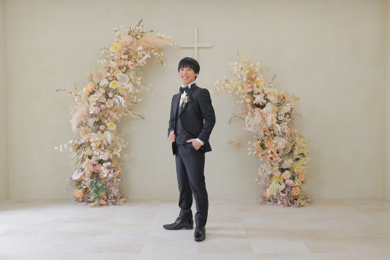 新郎様ソロショット