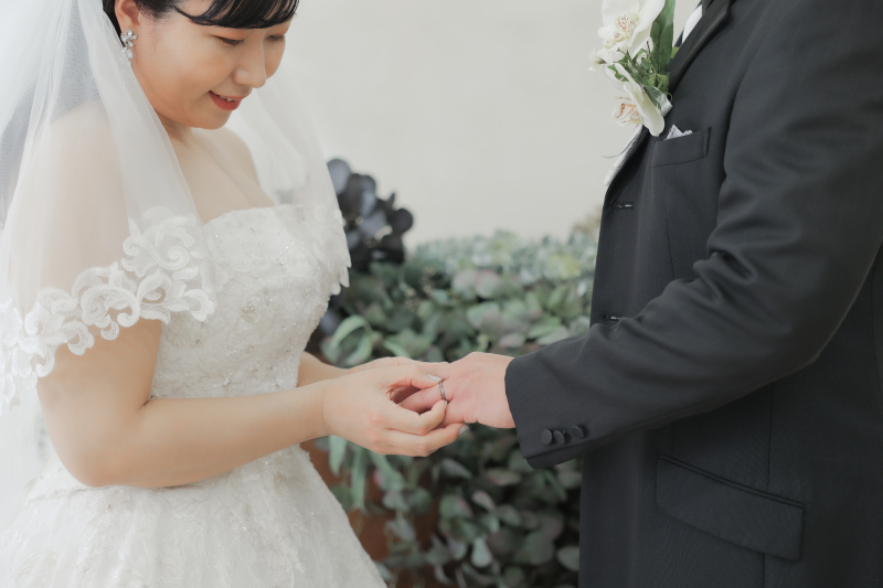 新婦様から新郎様へ