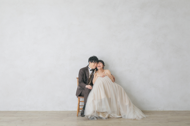 シンプル背景で