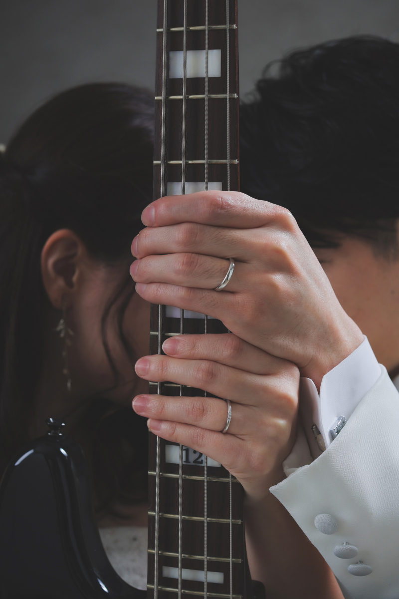 指輪のアップショット