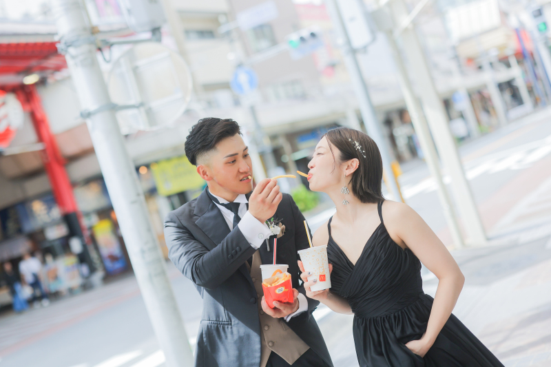 ポテト食べ歩き