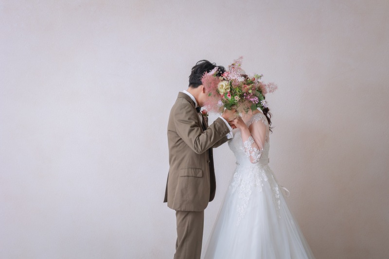 おでことおでこ