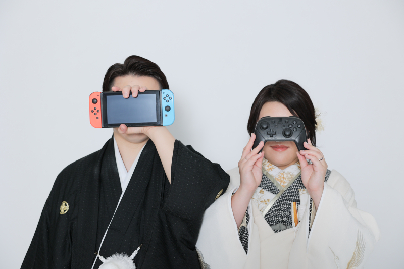 和装無地スタジオ撮影！