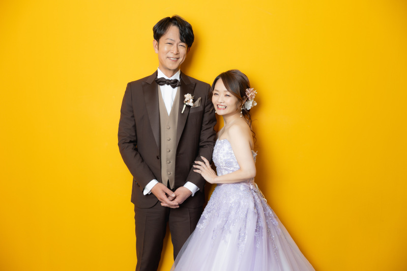 イエローカラーの中で