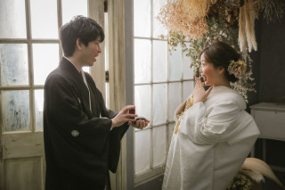 「指輪パカッ」フォト