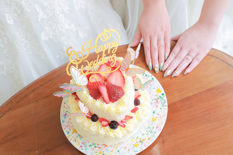 ケーキが登場！