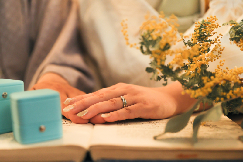 お手元ショット