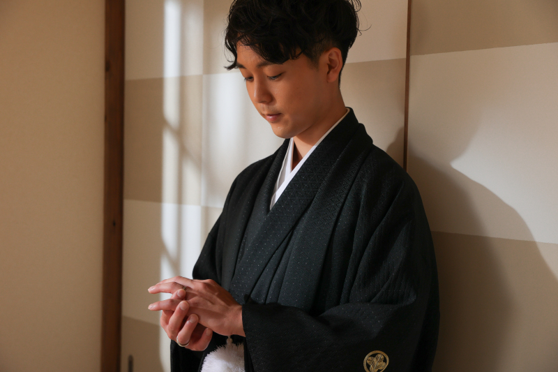 新郎様ソロショット