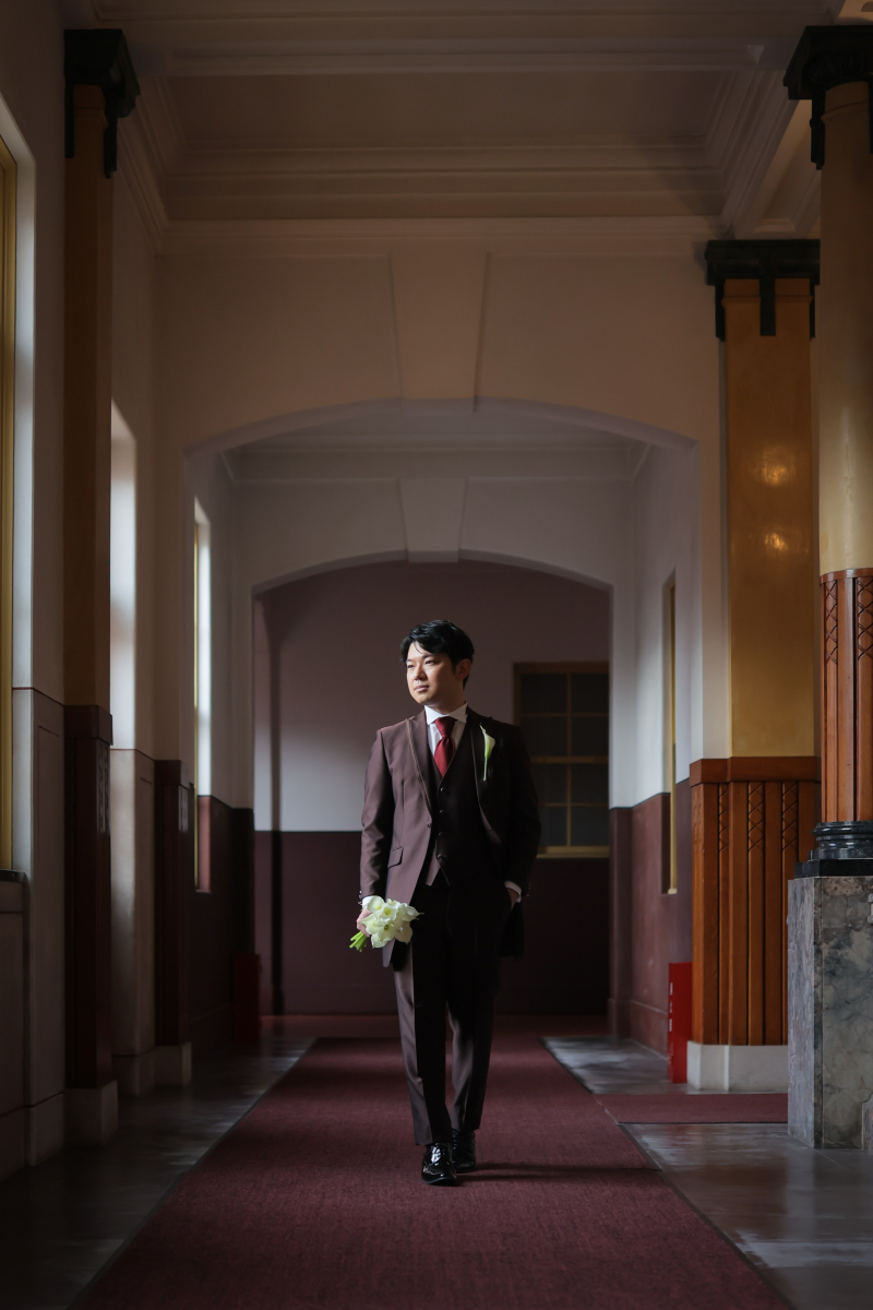 ご新郎様ソロカット