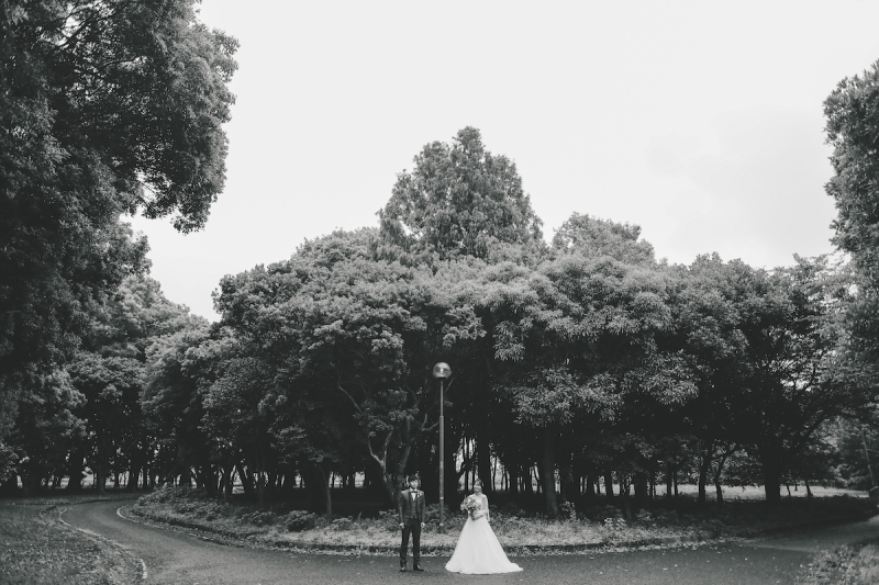 モノクロームで